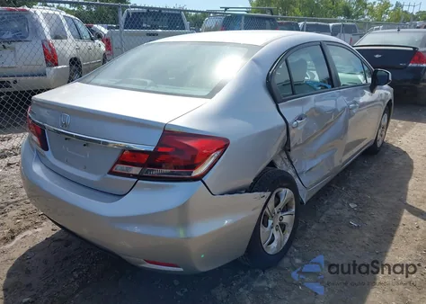 2013 Honda Civic Lx from USA, damaged, VIN 19XFB2F5XDE064854